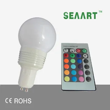 RGB LED Light Bulbs, IR Remote Controller