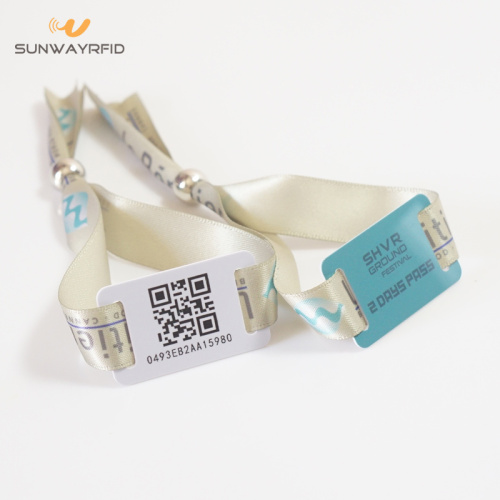 13.56mhz MIFARE Classic 1K Fabric RFID Wristbands