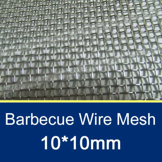 10x10 Stainless Steel Barbecue Wire Mesh 2mm