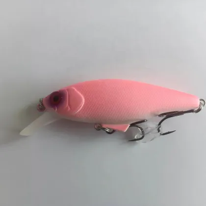 Crazy Lures 3D Eyes Plastic Fish Lure with Sea Hooks - New Design Vibration Fishing Lure for Bass