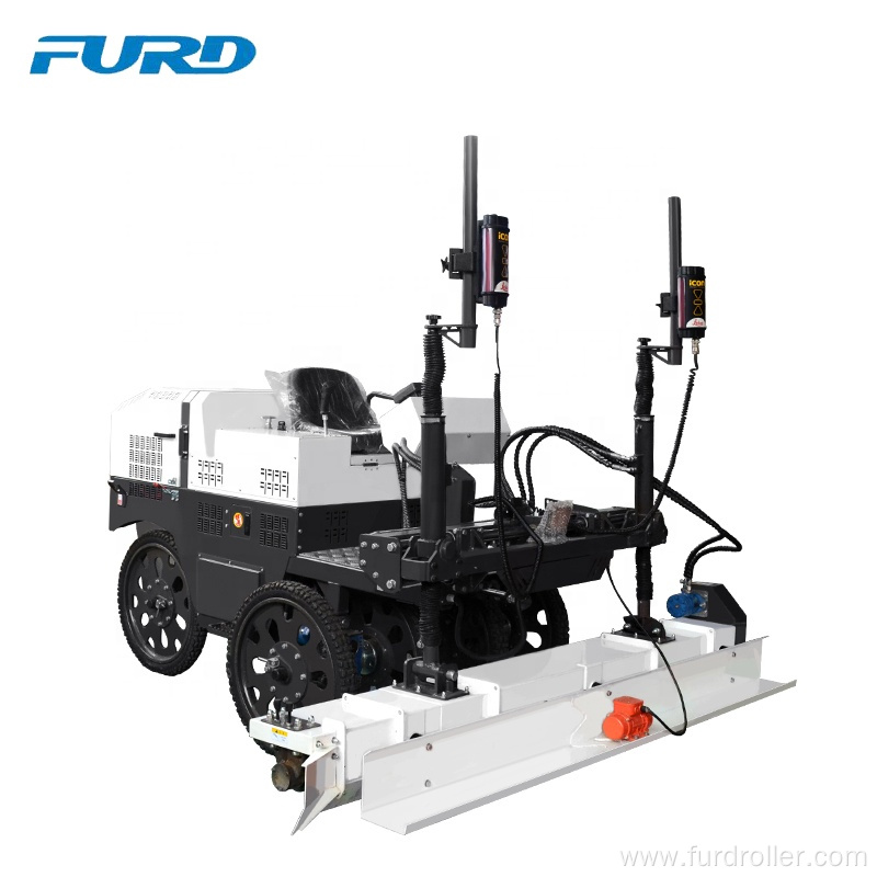 Ride on hydraulic concrete levelling machine laser screed FJZP-200