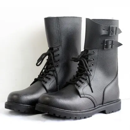 steel toe china military boot cheap