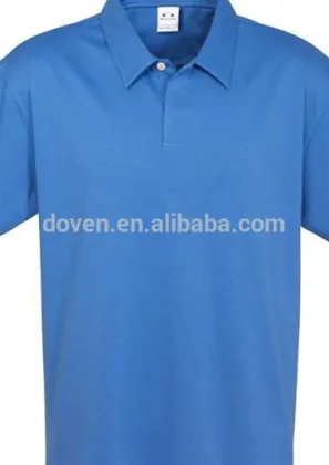 Mens plaint polo shirt custom polo