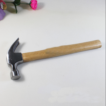 stainless steel claw hammer with Wooden handle