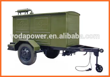 Factory Sale! Trailer mouted diesel generator 200kva