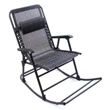 Patio Outdoor Rocking Recliner Chair Comfortable Garden Furniture  Rocking Chair