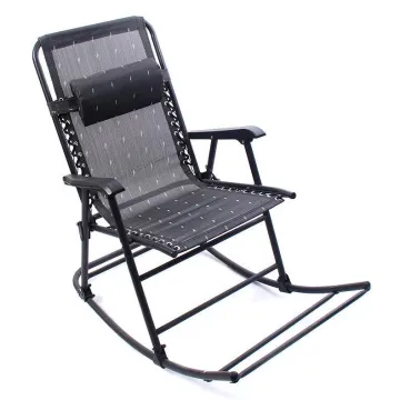 Patio Outdoor Rocking Recliner Chair Comfortable Garden Furniture  Rocking Chair