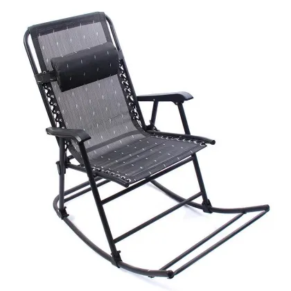 Patio Outdoor Rocking Recliner Chair Comfortable Garden Furniture  Rocking Chair