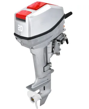 30-35KM/H 20hp Electric Boat Engine 96V 15kw Brushless Outboard Motor
