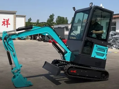 1 Ton Mini Crawler Digger with Kubota Engine for Farms
