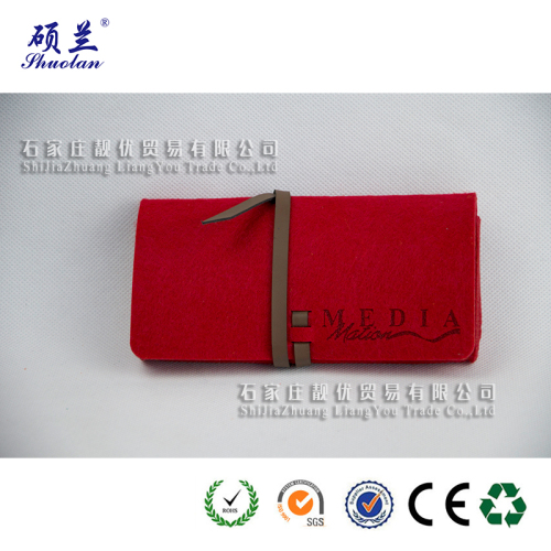 Högkvalitativ miljövänlig filtglasögon väska