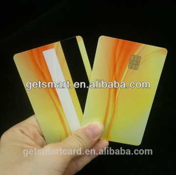 SLE4442 SLE4428 SLE5542 SLE5528 Contact Smart Card With Magnetic Strip