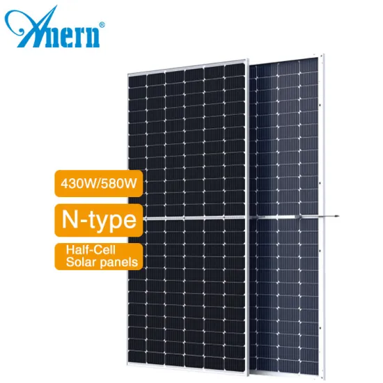 450W 550W Solar Panels for Household Appliances in Warehouse