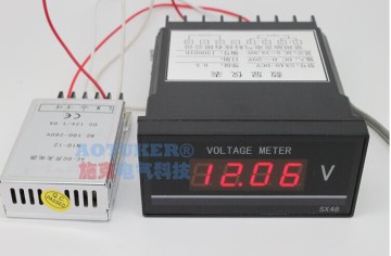 Optical instrument 48 * 96 SX48-DCV DC20V DC 0-19.99V Digital DC voltage meter