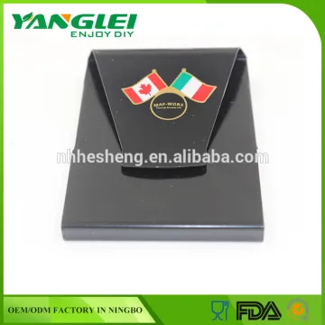 plastic money clip nickel plated film clip double-sided money cip
