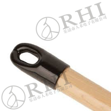 Plastic vinyl hanger end cap