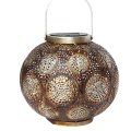 Outdoor wrought iron lantern ambience light