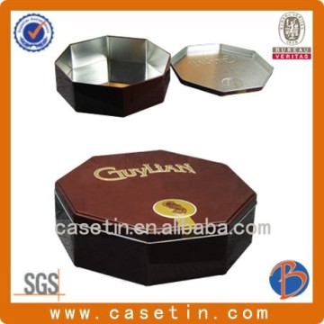 2016directly factory pretty octagonal chocolate tin