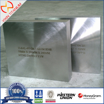 ASTM B348 Gr5 Ti6Al4V Titanium Block