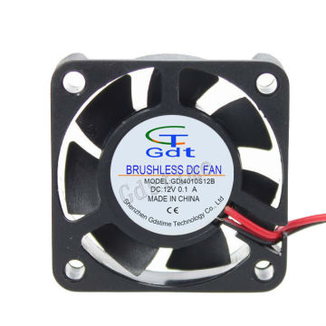 GDT 10CFM 1.6'' 12v 24v 5v DC Mini Fan 4010 40x40x10mm
