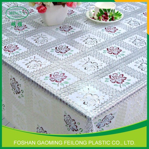 Beautiful Popular PVC Printed Table Cloth Dining Tablecloth Tablecloth Fabric