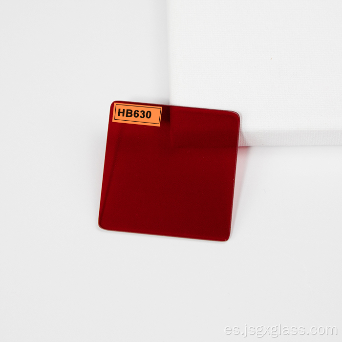 Cortar vidrio óptico rojo HB630