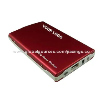 Power Bank, Comes in Fashionable Design, Emergency System for Travel and 5.3V/1,000mA Output Voltage