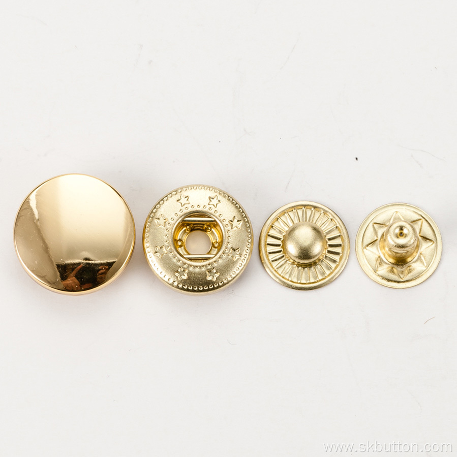 Brass Metal Snap Buttons