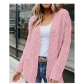 Womens Casual Long Sleeve Cable Sweater Women's Open Front Chunky Knit Cardigans Manufactory