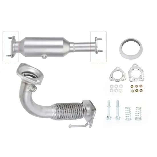 Exhaust Front Flex Pipe & Catalytic Converter Kit for 2003-2007 Honda Accord 2.4L