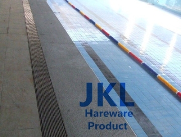 Swimming Pool Slot Drain, Stainless Steel