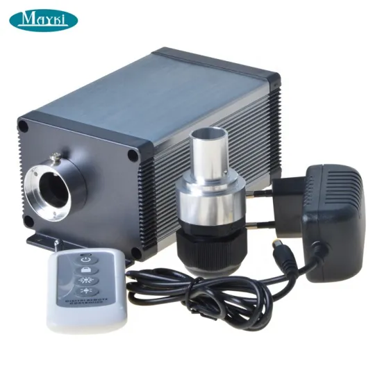 12V 6W RGB LED Twinkle Fiber Optic Light Engine for Car Star Ceiling