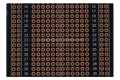 FR-4 यूनिवर्सल इलेक्ट्रॉनिक्स आकार: 94*64 सेमी ब्रेडबोर्ड पीसीबी