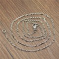 3pcs 1.5mm Length 50cm Stainless Steel Chain With Lobster Clasp Necklace Chain Jewelry Findings For Jewelry Making DIY