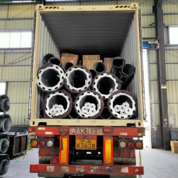 Cực chiếu sáng cao Mast mạ kẽm nhúng nóng