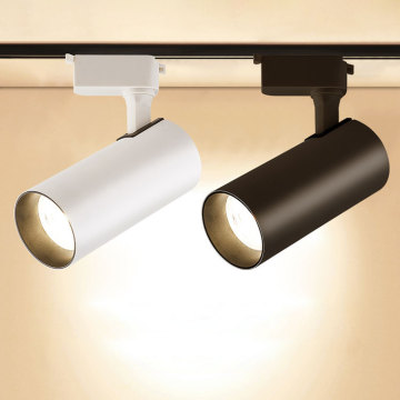 Modern Commercial LED Track Light - High Lumen COB Spot Light 20w Aluminum Casing