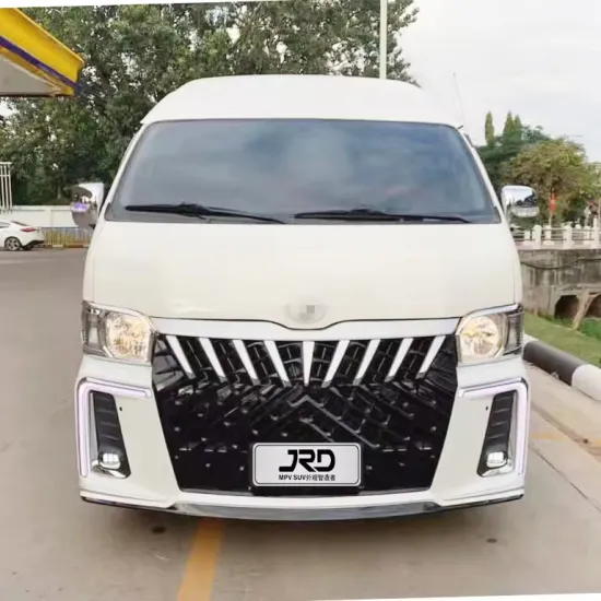 Wide Body Front Bumper Kit with Headlights for Toyota Hiace