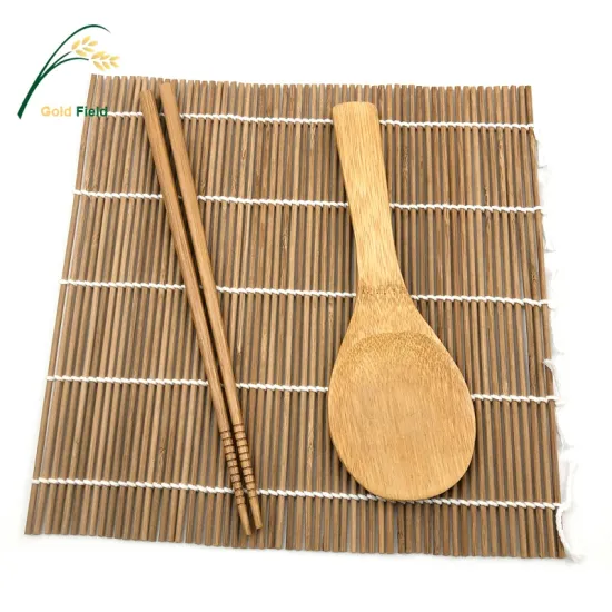 Eco-Friendly Bamboo Sushi Making Kit: Homemade Sushi Roll Set with Reusable Tools