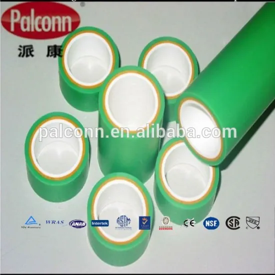 Menor precio resistencia a altas temperaturas PP-RCT Tubos/tuberias el systema de agua fria caliente DIN8077/8078