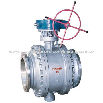 API Standard Trunnion Mounted Ball Valve, with 2-piece Body Design