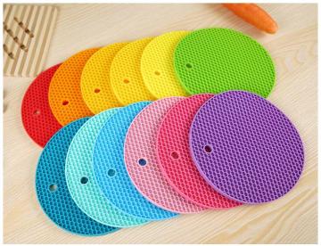 Christmas Rush Silicone Candy Color Coaster