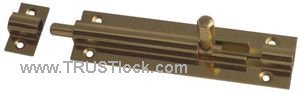 :Brass Square Door Bolt