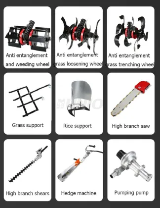 Multi-Function Knapsack Paddy Weeder and Mini Gasoline Power Garden Weeder for Small Farms