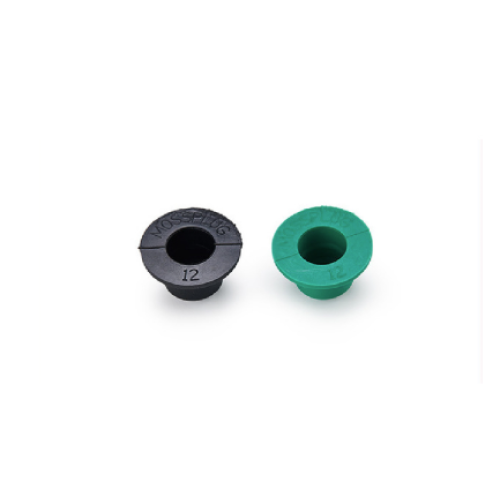 Black PVC TPR vinyl plastic Moss Plugs