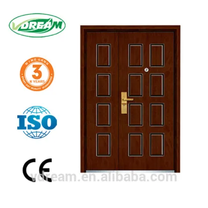 steel wooden armored door security door