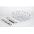 Stainless steel Pull Out Storage Drawer Wire Basket