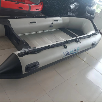 Perahu Tiup 7ft 2m dengan 230cm A-Type PVC 0,9mm Aluminium Lantai