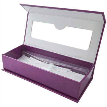 Custom Magnetic Box with Window Eyelashes Box