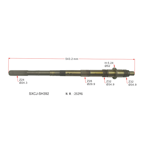 ZF00880 Auto Parts - Shaft for Nissan Transmission
