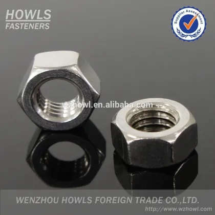 Galvanized carbon steel and stainless steel Hex nut bsw/unc